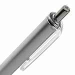 Ручка шариковая EASY GRIP, серебристая