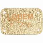 Лейбл COROLLA METAL, S, золотой