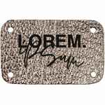 Лейбл COROLLA METAL, S, бронзовый