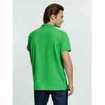 Рубашка поло мужская VIRMA PREMIUM, зеленое яблоко, размер S