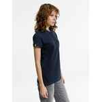 Рубашка поло женская VIRMA PREMIUM LADY, темно-синяя, размер S