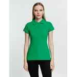 Рубашка поло женская VIRMA PREMIUM LADY, зеленая, размер S