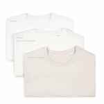 Футболка унисекс T-BOLKA 160, молочно-белая, размер XL