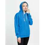 Толстовка на молнии с капюшоном SIVERGA, бирюзовая, размер XS