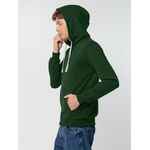 Толстовка на молнии с капюшоном SIVERGA, темно-зеленая, размер 3XL