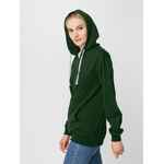 Толстовка на молнии с капюшоном SIVERGA, темно-зеленая, размер 3XL