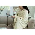 Плед PLUSH, бежевый