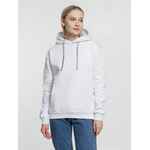 Толстовка с капюшоном KIRENGA HEAVY, белая (белоснежная), размер S