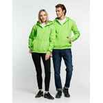 Толстовка на молнии с капюшоном SIVERGA HEAVY, зеленое яблоко, размер XS