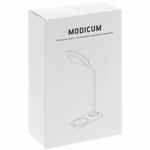 Настольная лампа с беспроводной зарядкой MODICUM, белая