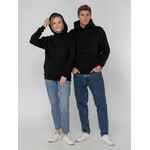 Худи унисекс FULL SWING, черное, размер XS/S