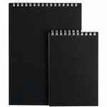 Блокнот DALI в клетку, черный