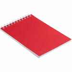 Блокнот DALI MINI в клетку, красный