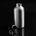 Бутылка для воды FUNRUN 400, серебристая