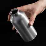 Бутылка для воды FUNRUN 400, серебристая