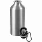 Бутылка для воды FUNRUN 400, серебристая