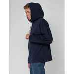 Худи унисекс оверсайз SEAMARK, темно-синее, размер XS/S