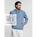 Худи унисекс PHOENIX, голубое, размер L