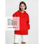 Худи унисекс PHOENIX, красное, размер M