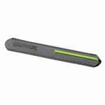 Шариковая ручка GRAFEEX в чехле, черная с зеленым