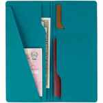 Дорожный органайзер NUBUK, бирюзовый