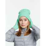 Шапка URBAN FLOW, зеленая (мятная)