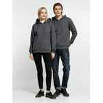 Толстовка на молнии с капюшоном SIVERGA 2.0, темно-серая (графит), размер XS