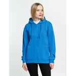 Толстовка на молнии с капюшоном SIVERGA 2.0, бирюзовая, размер XS