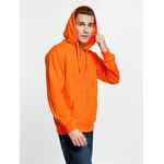 Толстовка на молнии с капюшоном SIVERGA 2.0, оранжевая, размер XS