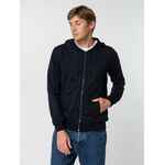 Толстовка на молнии с капюшоном SIVERGA 2.0, темно-синяя, размер S