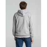 Толстовка на молнии с капюшоном SIVERGA 2.0, серый меланж, размер XS