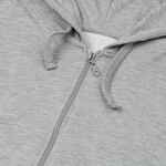 Толстовка на молнии с капюшоном SIVERGA 2.0, серый меланж, размер XS