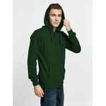 Толстовка на молнии с капюшоном SIVERGA 2.0, темно-зеленая, размер XS