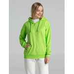 Толстовка на молнии с капюшоном SIVERGA 2.0, зеленое яблоко, размер XS