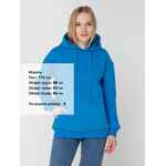 Худи KIRENGA HEAVY 2.0, бирюзовое, размер XS