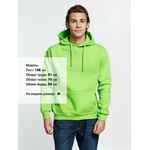 Худи KIRENGA HEAVY 2.0, зеленое яблоко, размер XS