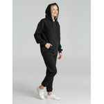 Толстовка на молнии с капюшоном SIVERGA HEAVY 2.0, черная, размер XS