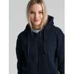 Толстовка на молнии с капюшоном SIVERGA HEAVY 2.0, темно-синяя, размер XS