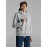 Толстовка на молнии с капюшоном SIVERGA HEAVY 2.0, серый меланж, размер XS