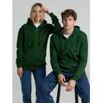 Толстовка на молнии с капюшоном SIVERGA HEAVY 2.0, темно-зеленая, размер XS