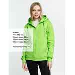 Толстовка на молнии с капюшоном SIVERGA HEAVY 2.0, зеленое яблоко, размер XS