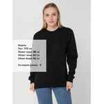 Свитшот TOIMA HEAVY 2.0, черный, размер XS