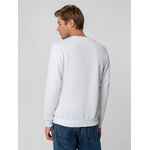 Свитшот унисекс SUBLIMATISM, белый, размер S