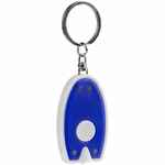Брелок-фонарик VIVID, VER.2, синий с белым