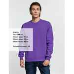 Свитшот TOIMA HEAVY 2.0, фиолетовый, размер XS