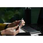 Ручка шариковая SCRIBO, матовая черная