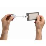 Ретрактор ACCESS NEW с карабином, белый