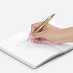 Ручка шариковая BRIGHT SPARK, золотистая