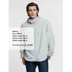 Анорак флисовый унисекс FLISKA, светло-серый, размер XS/S
