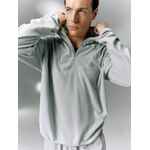 Анорак флисовый унисекс FLISKA, светло-серый, размер XS/S